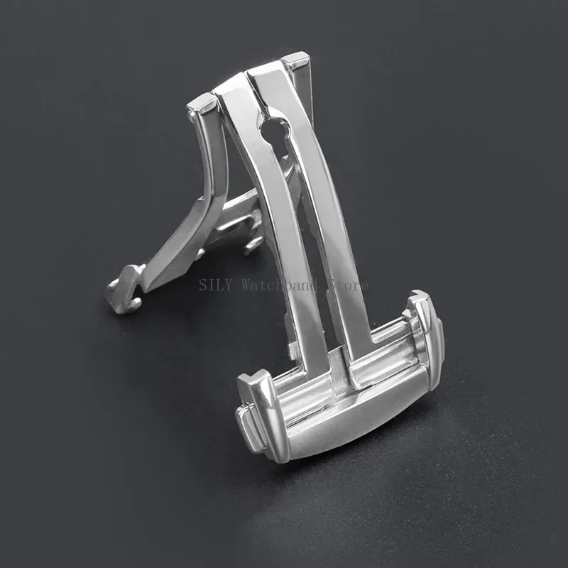Butterfly Clasp Deployant - สแตนเลส Deployment Clasps สําหรับ Omega พับนาฬิกาสายคล้องคอปุ่มผีเสื้อสําหรับ