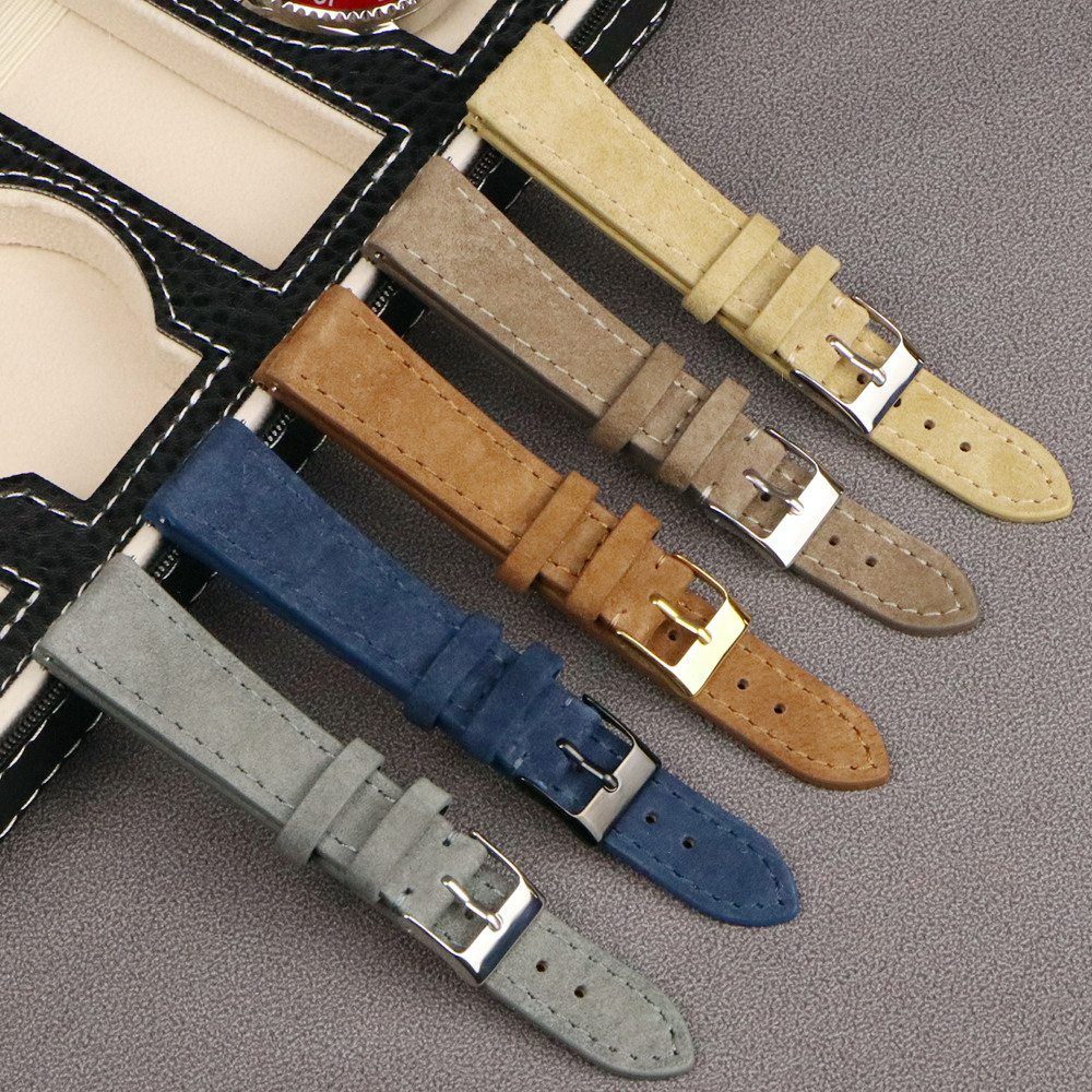 Cartier Watch Santos - สายนาฬิกาหนังกลับพรีเมี่ยม, สายนาฬิกาข้อมือ18มม. 20มม. 22มม. สายนาฬิกาข้อมือสีเทาสีน้ำเงินสายนาฬิกาข้อมือสีน้ำตาลสายรัดข้อมือปล่อยอย่างรวดเร็วอุปกรณ์เสริมเข็มขัด