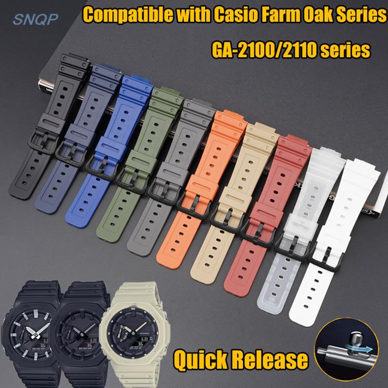 Casio Watch G-Shock Ga-2100 - สายนาฬิกาข้อมือ ga2100สำหรับ Casio GA-2100 G-SHOCK 2110ชุดที่มีสีสัน