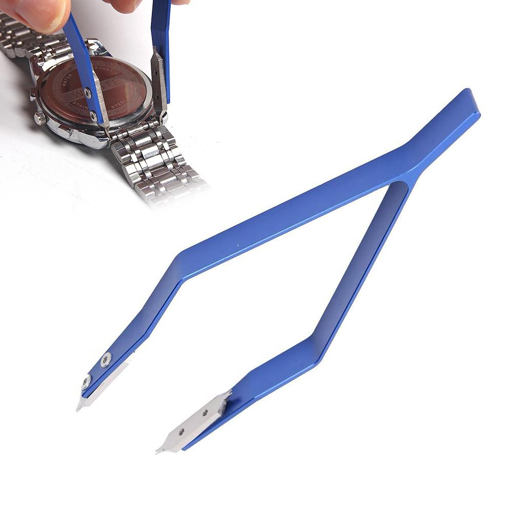 Spring Bar Tool Set - ที่ถอดสปริงบาร์รูปตัววีแบบมืออาชีพ คีมซ่อมนาฬิกาโลหะ คีมถอดสายแบบกันลื่น ทนทาน