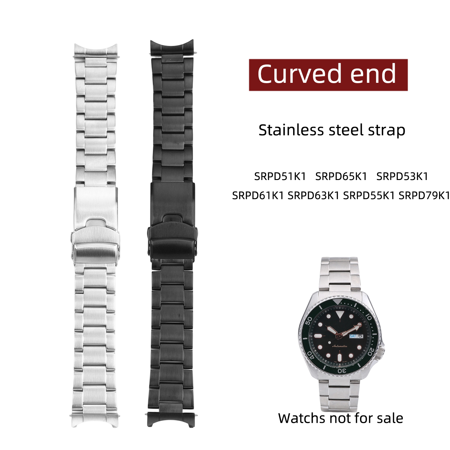Seiko Watch 5 Sports - สำหรับ Seiko 5 Sports SRPD51K1 SRPD65K1