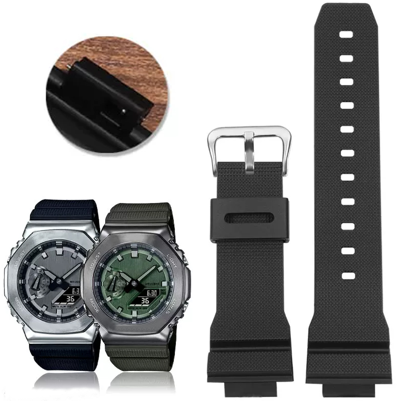 Casio Watch G-Shock Ga-2100 - สายนาฬิกายางสำหรับคาสิโอ จี-ช็อค GM2100 GA2100 DW5600GM GA