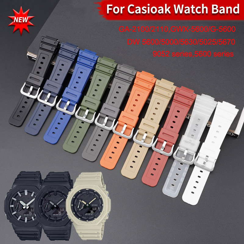 Tali Jam Tangan karet สำหรับ C - Casio Watch G-Shock Ga-2100 บทวิจารณ์และราคา