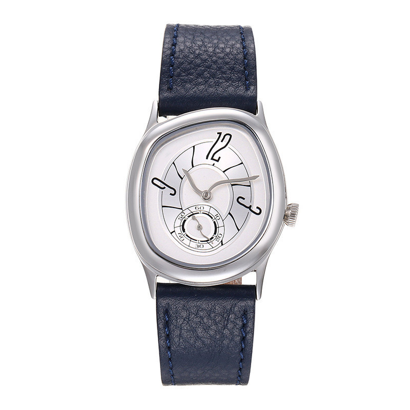 นาฬิกาข้อมือควอตซ์สายหนัง ดีไซ - Leather Watch Band Men บทวิจารณ์และราคา