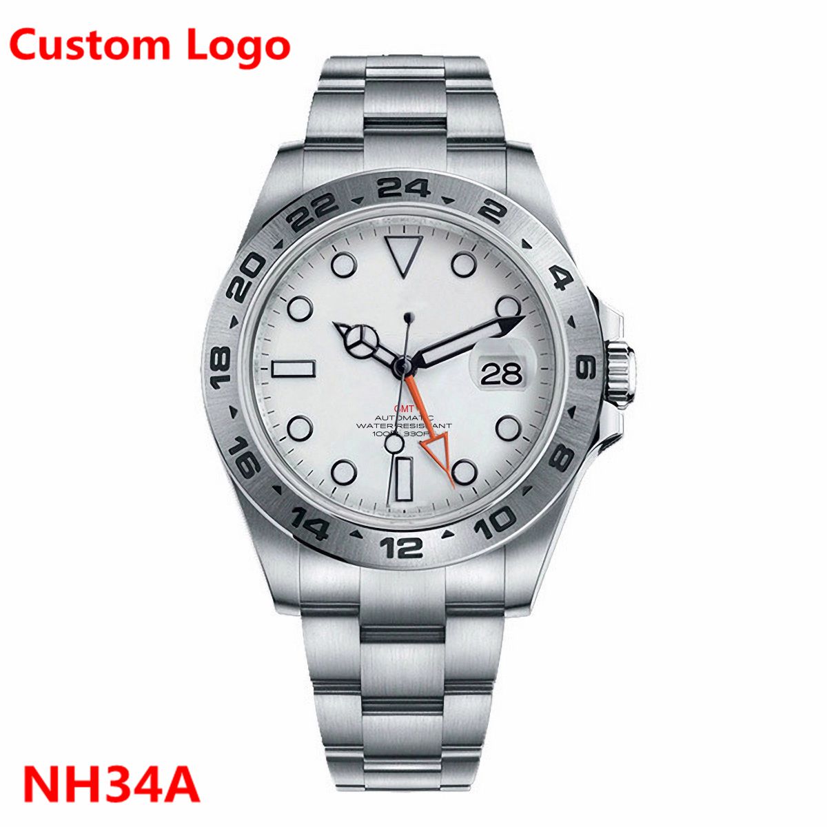 CUSTOM Luxury 39 มม.NH34 อัตโน - Stainless Bracelet Diver บทวิจารณ์และราคา