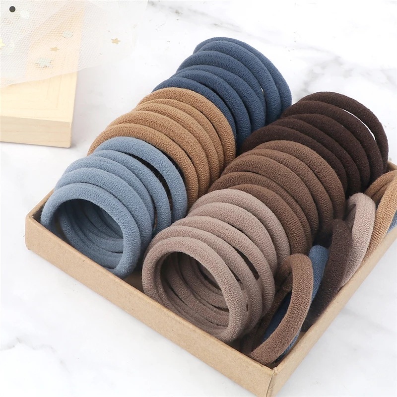 50 ชิ้น/เซ็ตหญิงสาวพื้นฐานผม 4 - Silicone Band Women บทวิจารณ์และราคา