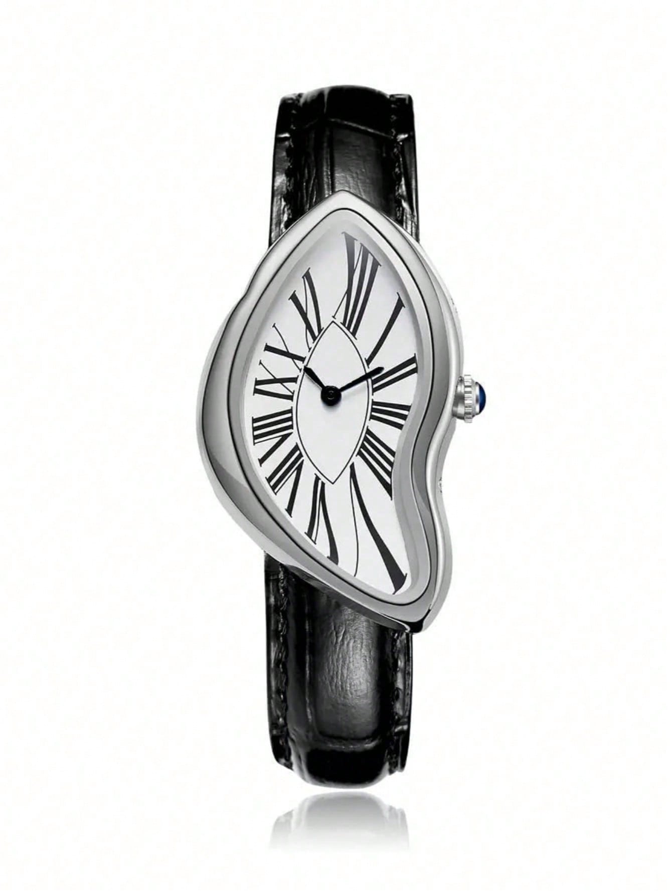 นาฬิกาข้อมือสุดหรู Creative Me - Leather Watch Band Men บทวิจารณ์และราคา