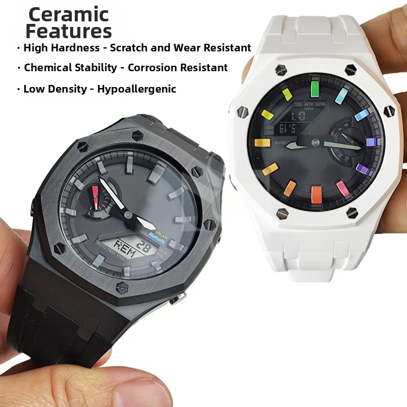 ชุดอุปกรณ์ตกแต่งนาฬิกาเซรามิก  - Casio Watch G-Shock Ga-2100 บทวิจารณ์และราคา