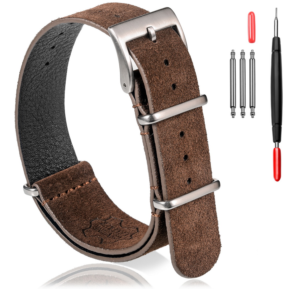 HEMSUT ของแท้นาฬิกาหนัง Band S - Tropic Strap Vintage บทวิจารณ์และราคา