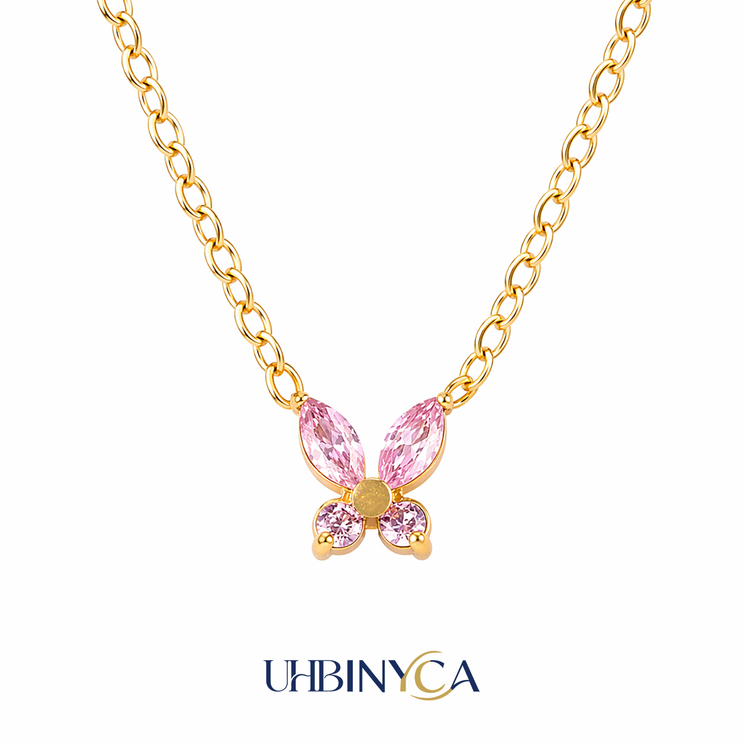 สร้อยคอจี้รูปผีเสื้อประดับเซอร - Butterfly Clasp Deployant บทวิจารณ์และราคา