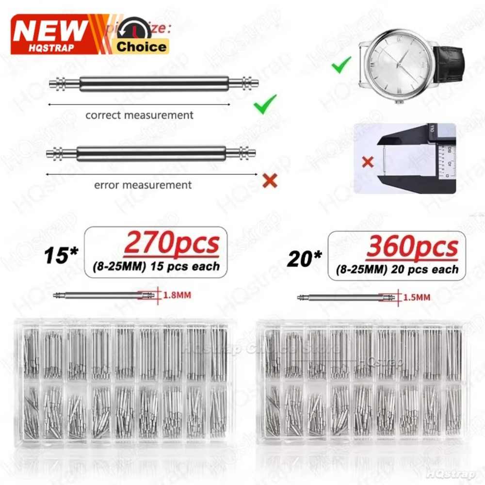 ชุดสปริงบาร์สแตนเลส 1/2 ชุด ขน - Spring Bar Tool Set บทวิจารณ์และราคา