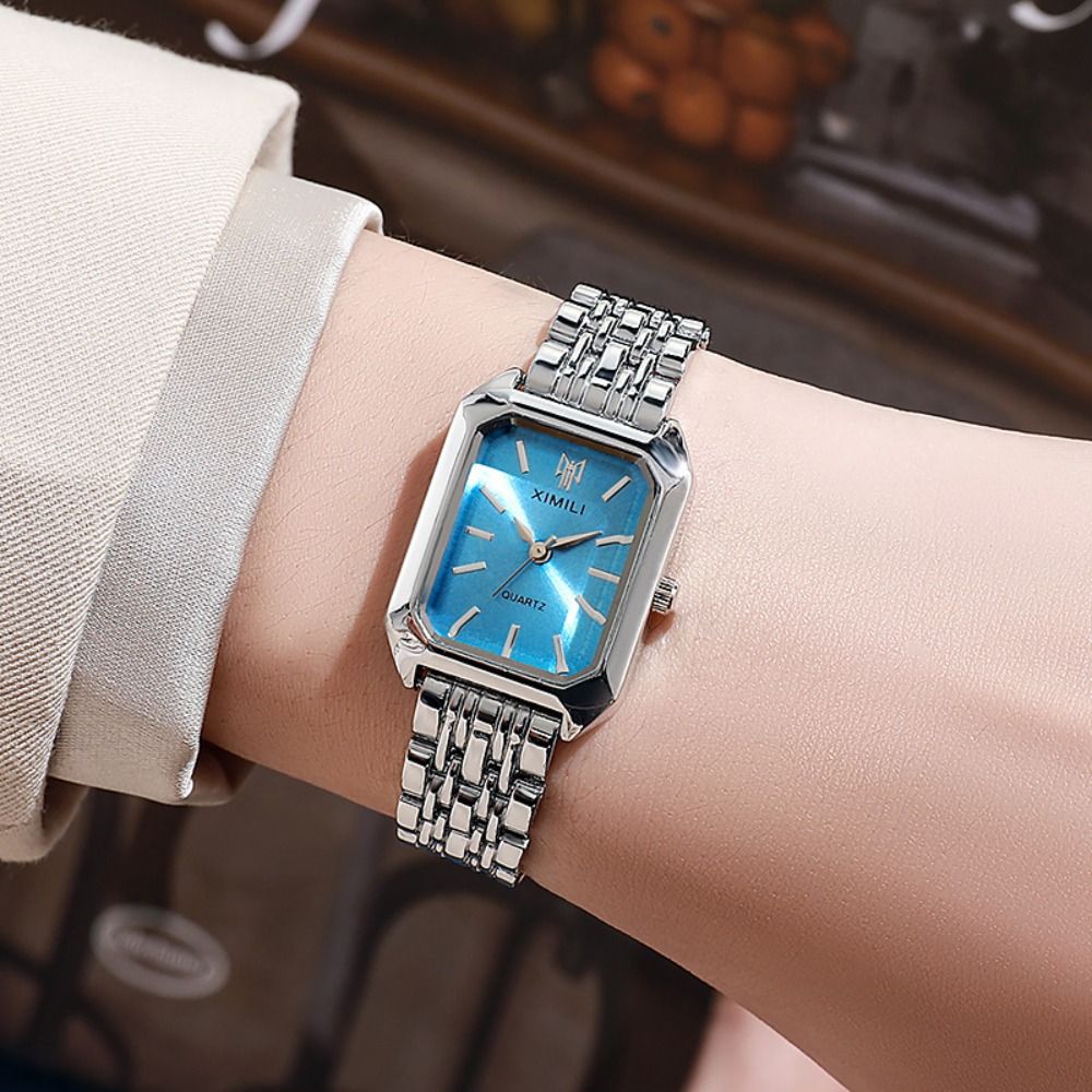 นาฬิกาควอตซ์สแตนเลสแฟชั่น สายพ - Canvas Strap Watch บทวิจารณ์และราคา