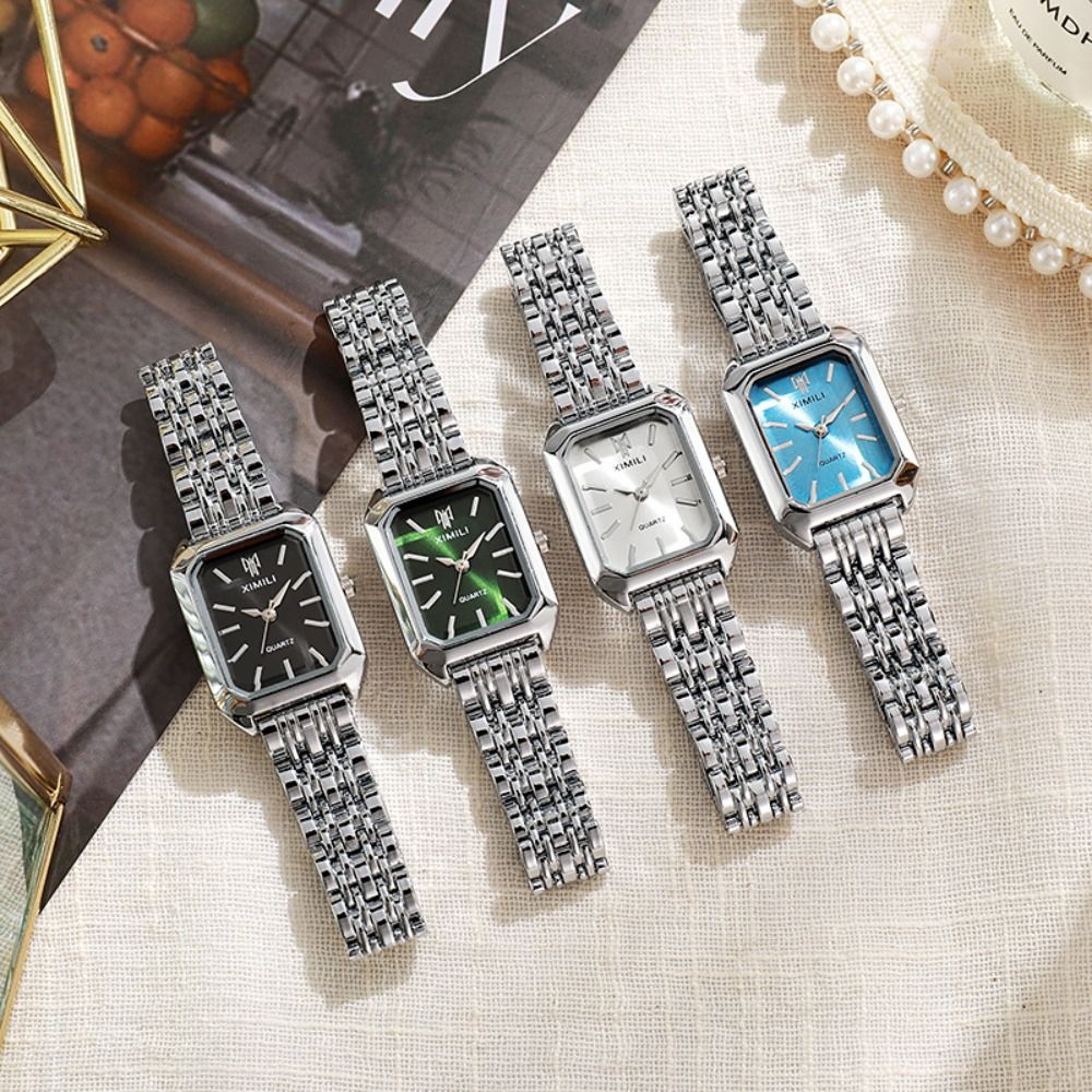 นาฬิกาควอตซ์สแตนเลสแฟชั่น สายพ - Canvas Strap Watch บทวิจารณ์และราคา