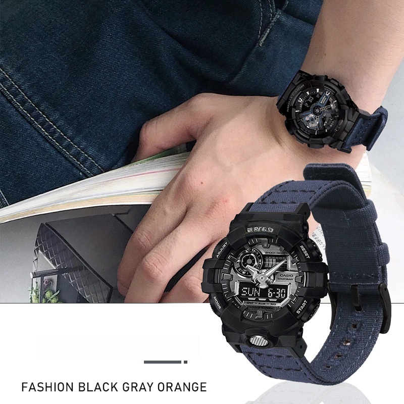 สายไนลอนสำหรับนาฬิกาคาสิโอ 16  - Casio Watch G-Shock Dw-5600 บทวิจารณ์และราคา