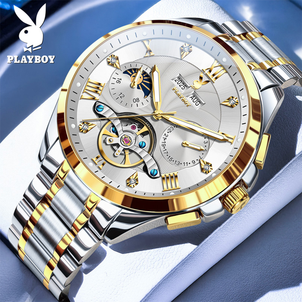 PLAYBOY 3090 นาฬิกาข้อมือผู้ชา - Rolex Watch Daytona บทวิจารณ์และราคา