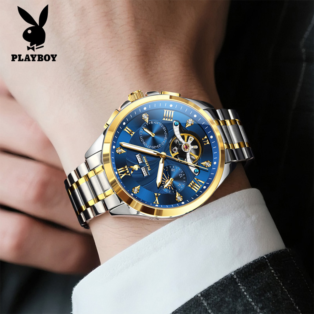 PLAYBOY 3090 นาฬิกาข้อมือผู้ชา - Rolex Watch Daytona บทวิจารณ์และราคา