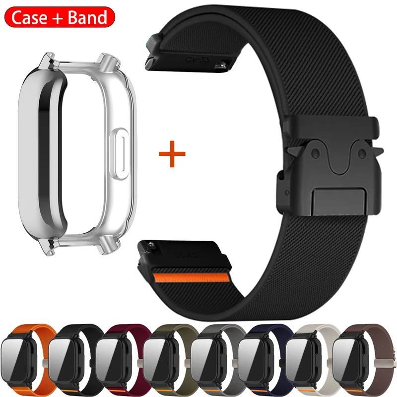 สายรัดไนลอน + เคสTPUสําหรับRed - Parachute Strap Elastic บทวิจารณ์และราคา