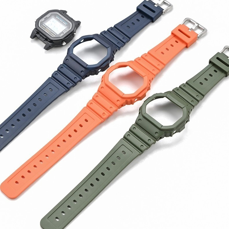 สายนาฬิกาเรซิ่น + เคสนาฬิกาแบบ - Casio Watch G-Shock Dw-5600 บทวิจารณ์และราคา