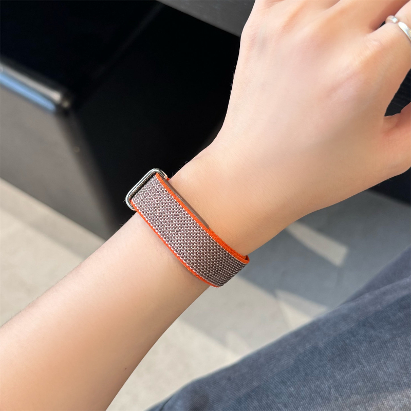 สายนาฬิกาไนลอนถักแบบสปอร์ตสำหร - Sport Loop Velcro บทวิจารณ์และราคา