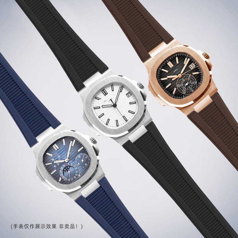 25*13 มม. สายนาฬิกายางแบบเว้าพ - Patek Philippe Watch Nautilus บทวิจารณ์และราคา
