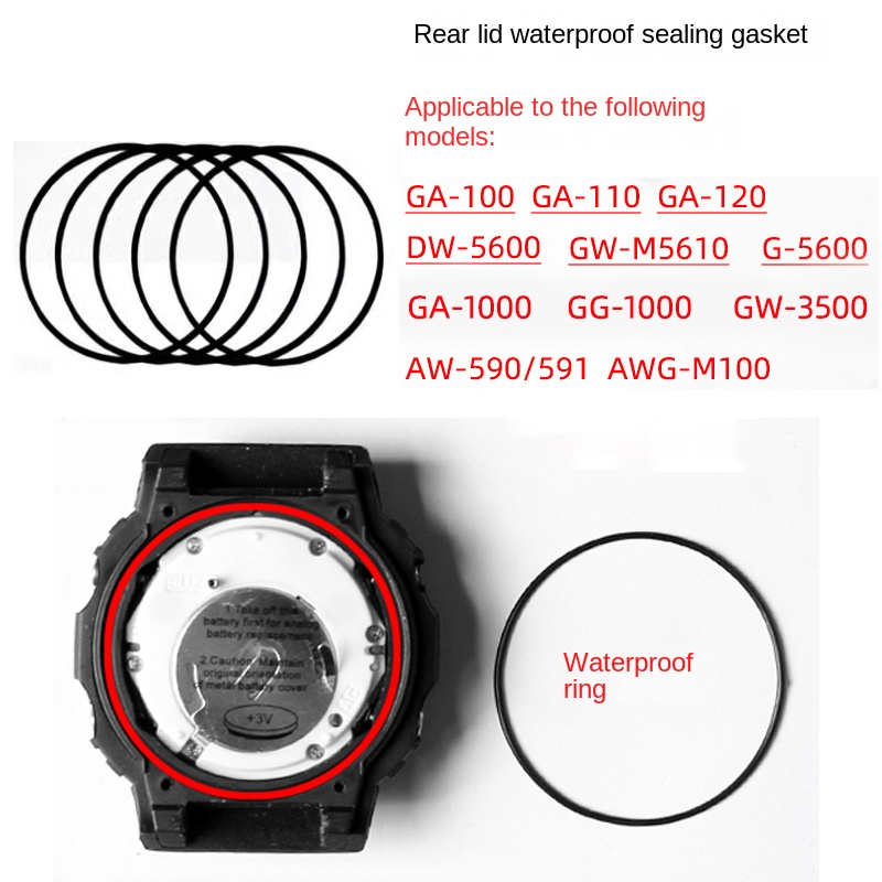ฝาครอบด้านหลังแหวนกันน้ําสําหร - Casio Watch G-Shock Ga-2100 บทวิจารณ์และราคา