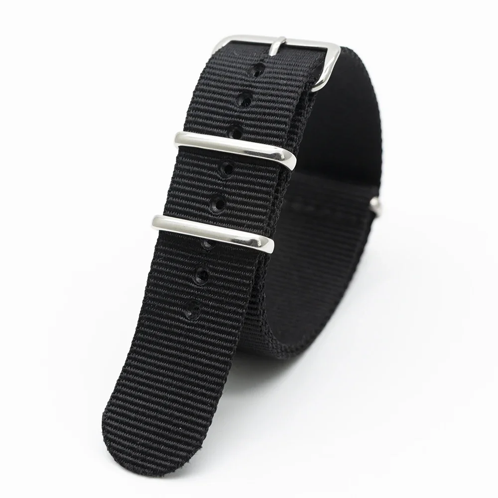 ไนลอนสีดําสําหรับนาฬิกานาฬิกาก - Nato Strap Nylon บทวิจารณ์และราคา