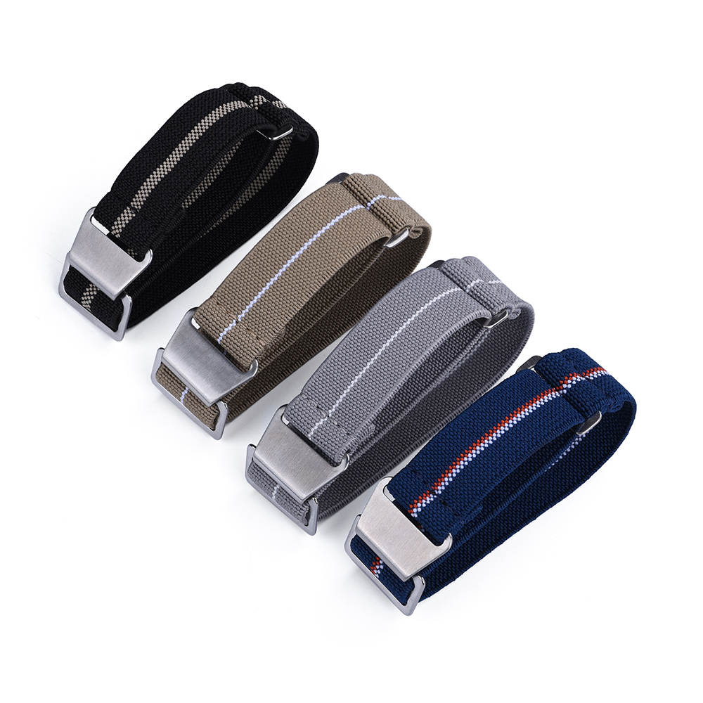 สายนาฬิกาไนลอนยืดหยุ่นแบบร่มชู - Tropic Strap Vintage บทวิจารณ์และราคา