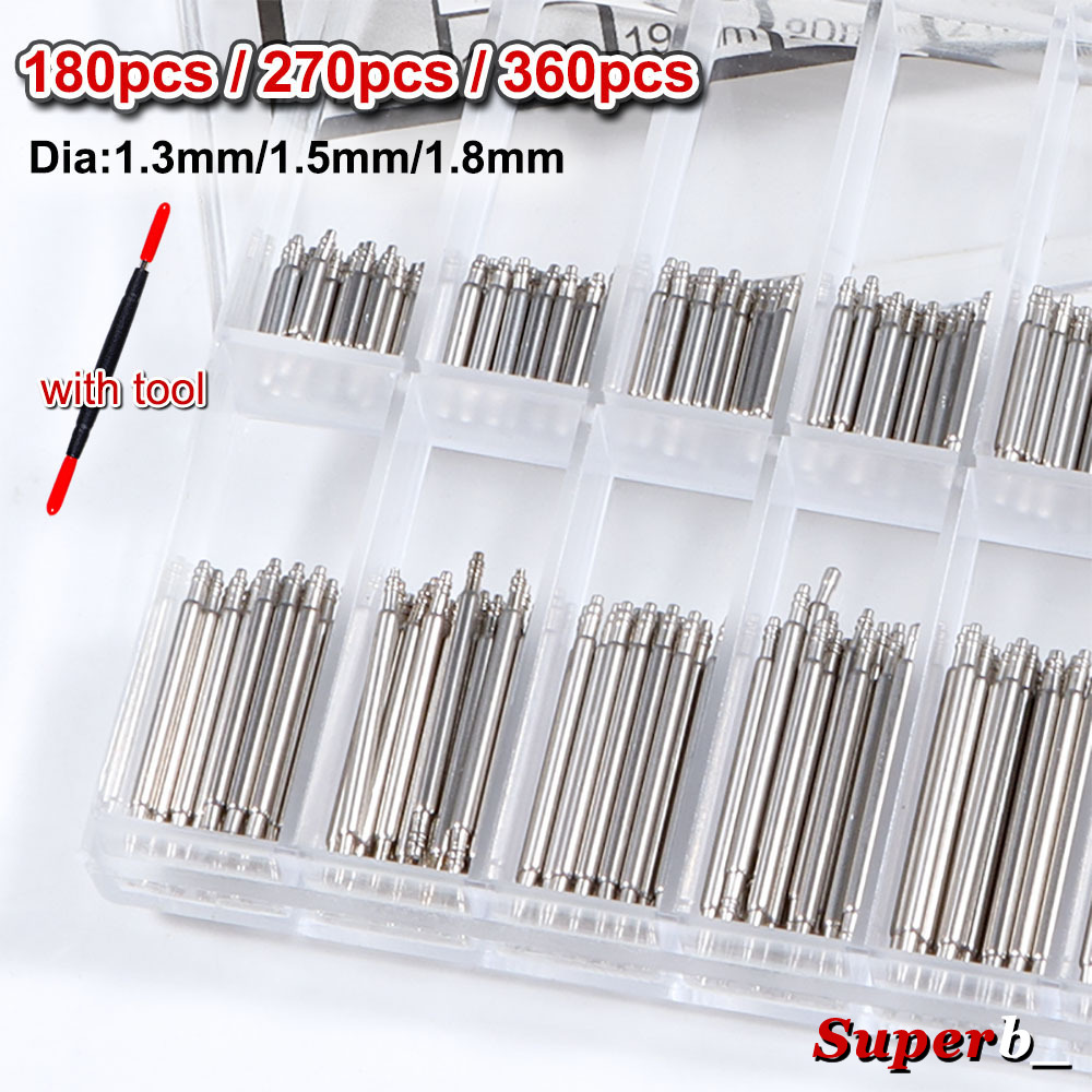 360 ชิ้น เส้นผ่านศูนย์กลาง 1.3 - Spring Bar Tool Set บทวิจารณ์และราคา