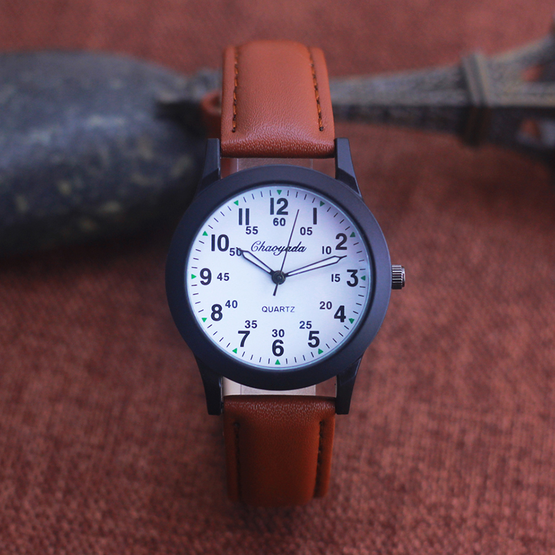 นาฬิกาข้อมือ Chaoyada ผู้ชายแฟ - Leather Watch Band Men บทวิจารณ์และราคา