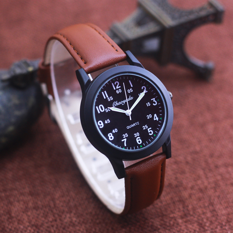 นาฬิกาข้อมือ Chaoyada ผู้ชายแฟ - Leather Watch Band Men บทวิจารณ์และราคา