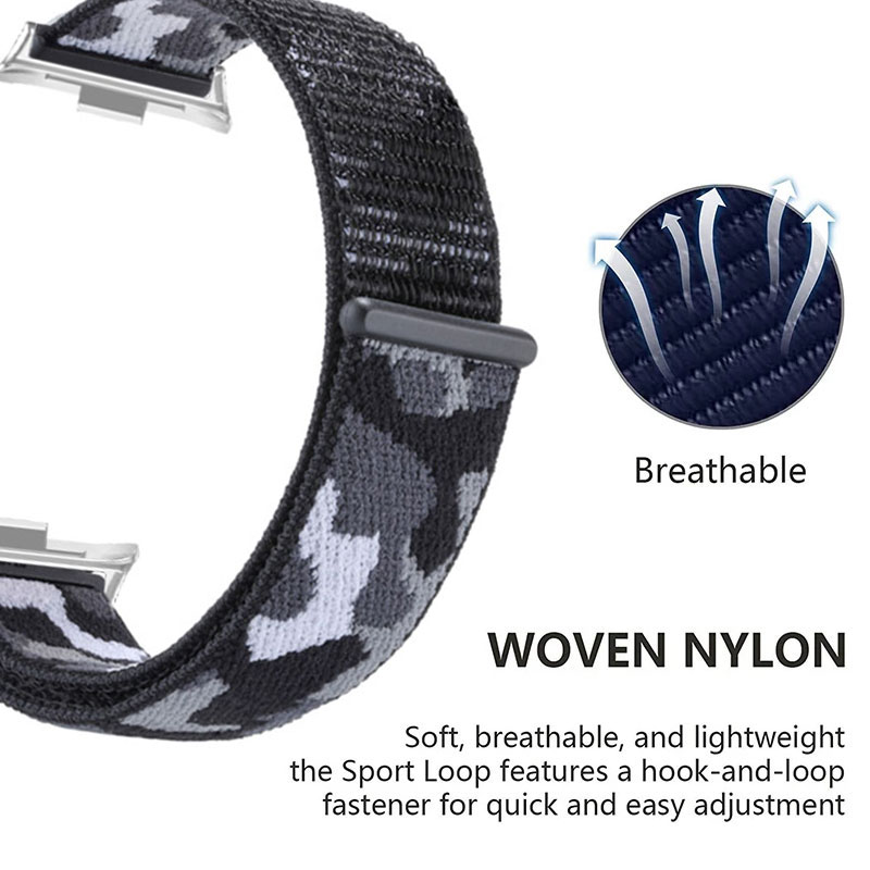 สายรัดไนลอนสำหรับนาฬิกาเรดมี่4 - Sport Loop Velcro บทวิจารณ์และราคา