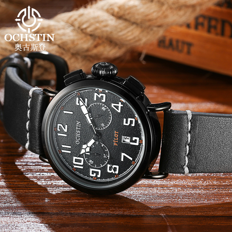OCHSTIN สายหนังแท้นาฬิกาข้อมือ - Leather Watch Band Men บทวิจารณ์และราคา