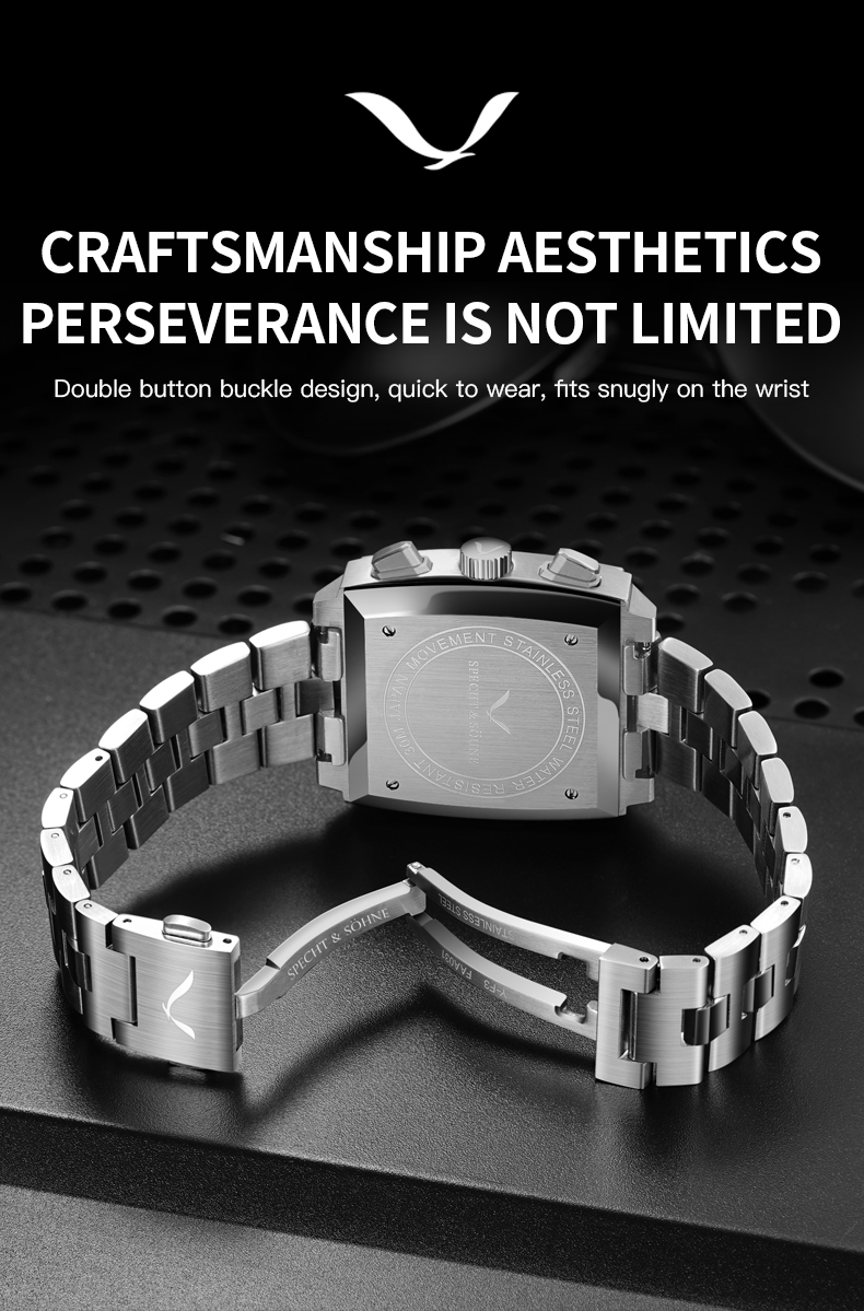 Specht & Sohne สินค้าใหม่ญี่ปุ - Leather Watch Band Men บทวิจารณ์และราคา